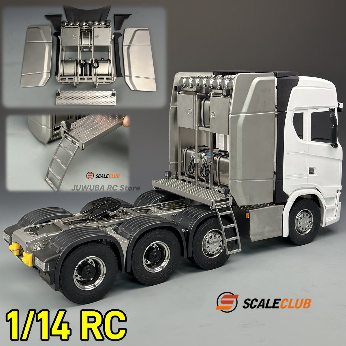 Heavy Equipment Haulers - 770S 1/14 트럭 캡 장비 랙