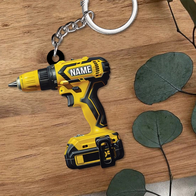 Heavy Equipment Keychain - 안경 검사 전문가 및 가방 액세서리