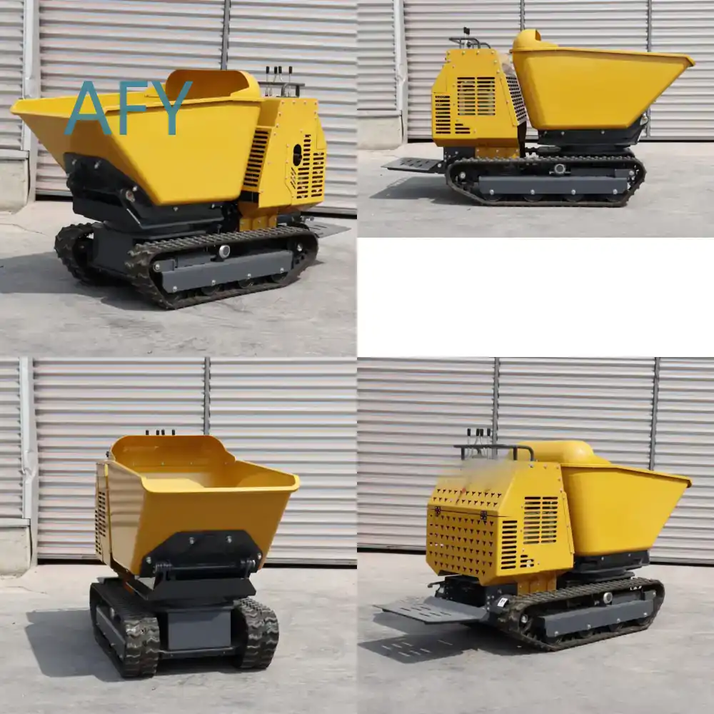 Dump Truck Heavy Equipment - 모터 출력 90도 회전 호퍼 미니