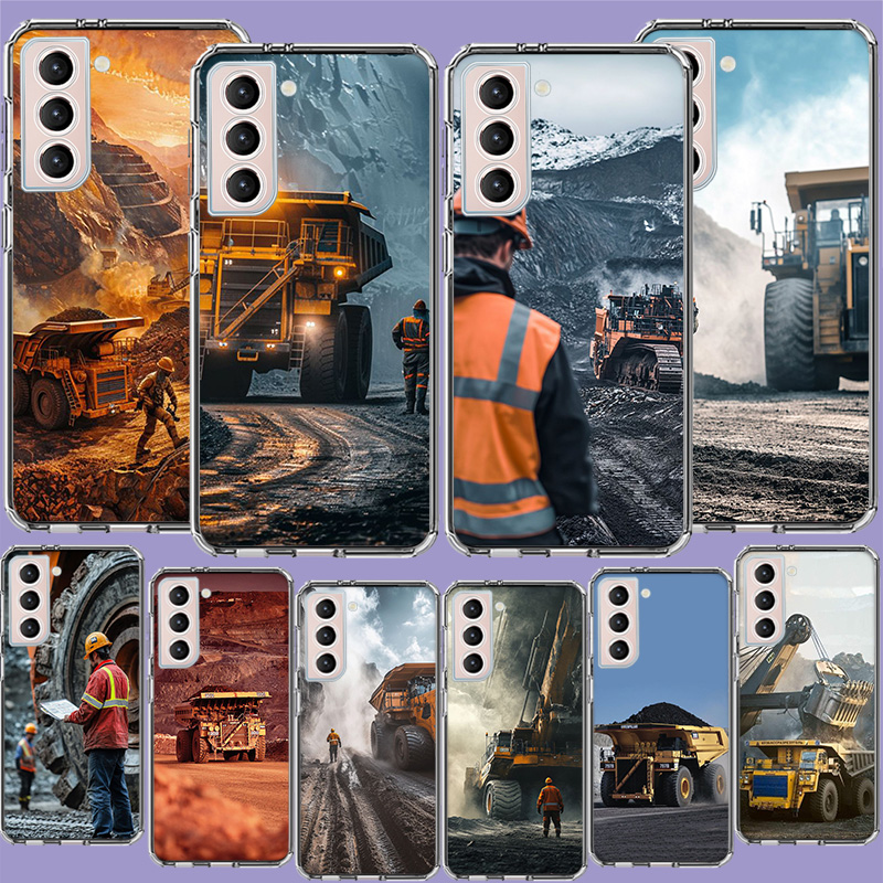 Dump Truck Heavy Equipment - 헤비듀티 덤프트럭 장비 검사용 폰케이스 (삼성