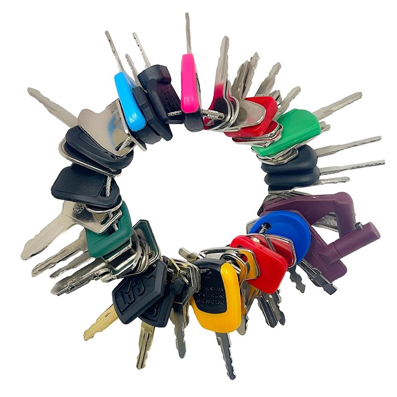 Heavy Equipment Keys Master Set - ABYN-중장비 50키 마스터 세트 (CAT, Caterpillar,