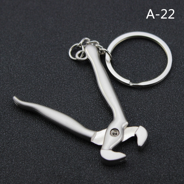 아연 합금 키 체인 새로운 도구 렌치 스패너 키 체인  - Heavy Equipment Keychain 리뷰 및 가격