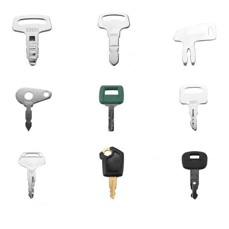 새로 출시된 캐터필러, 밥캣, JD, 케이스, JLG, - Heavy Equipment Keys Master Set 리뷰 및 가격
