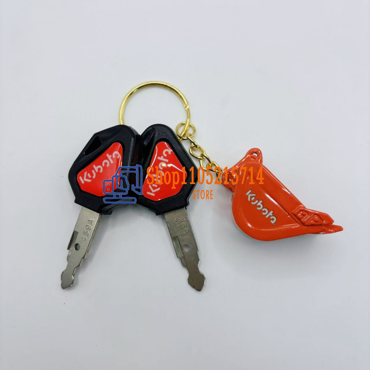 2개입 중장비 459A 점화 키 쿠보타 U15/30/1 - Heavy Equipment Keychain 리뷰 및 가격