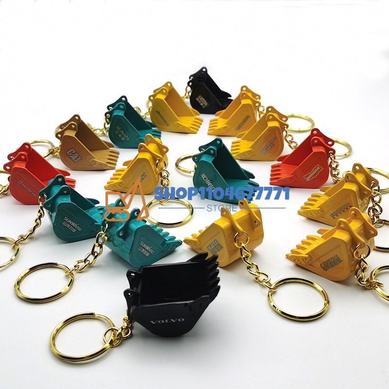 Kobelco Yanmar Doosan Komatsu  - Heavy Equipment Keychain 리뷰 및 가격