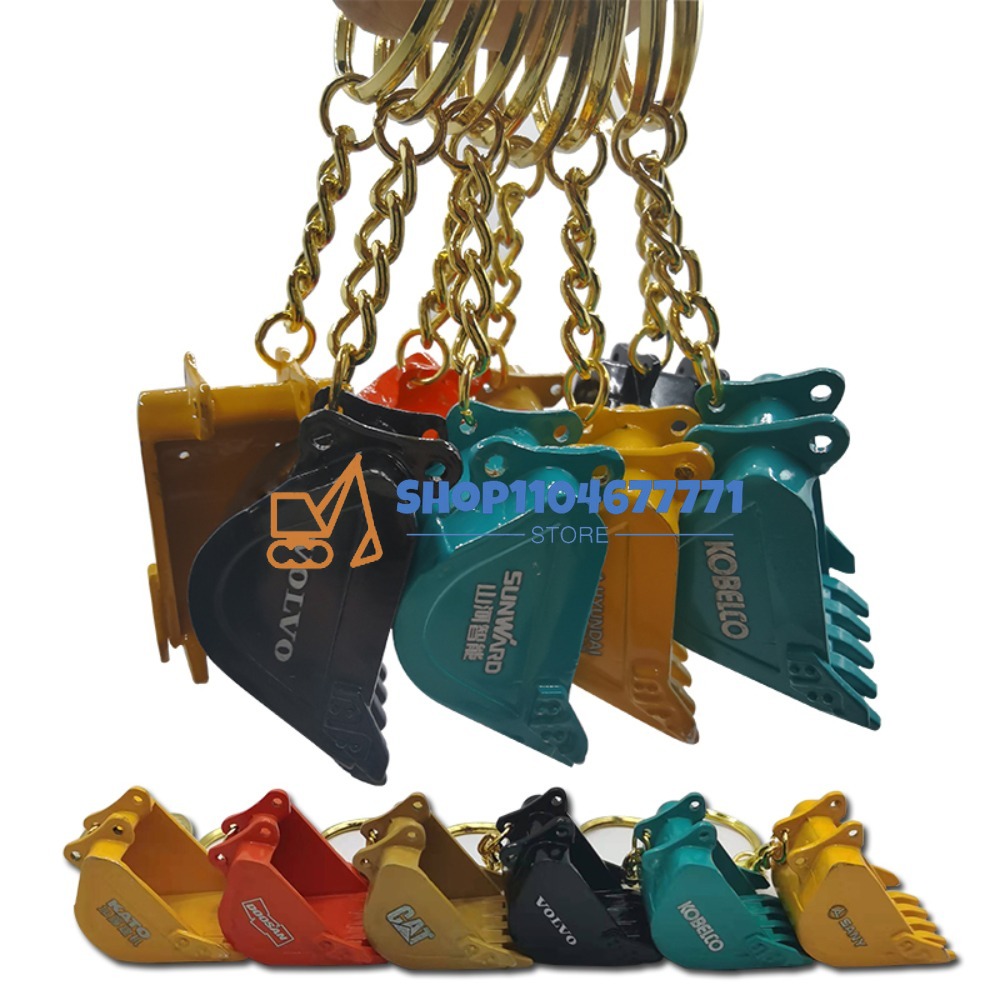 Kobelco Yanmar Doosan Komatsu  - Heavy Equipment Keychain 리뷰 및 가격