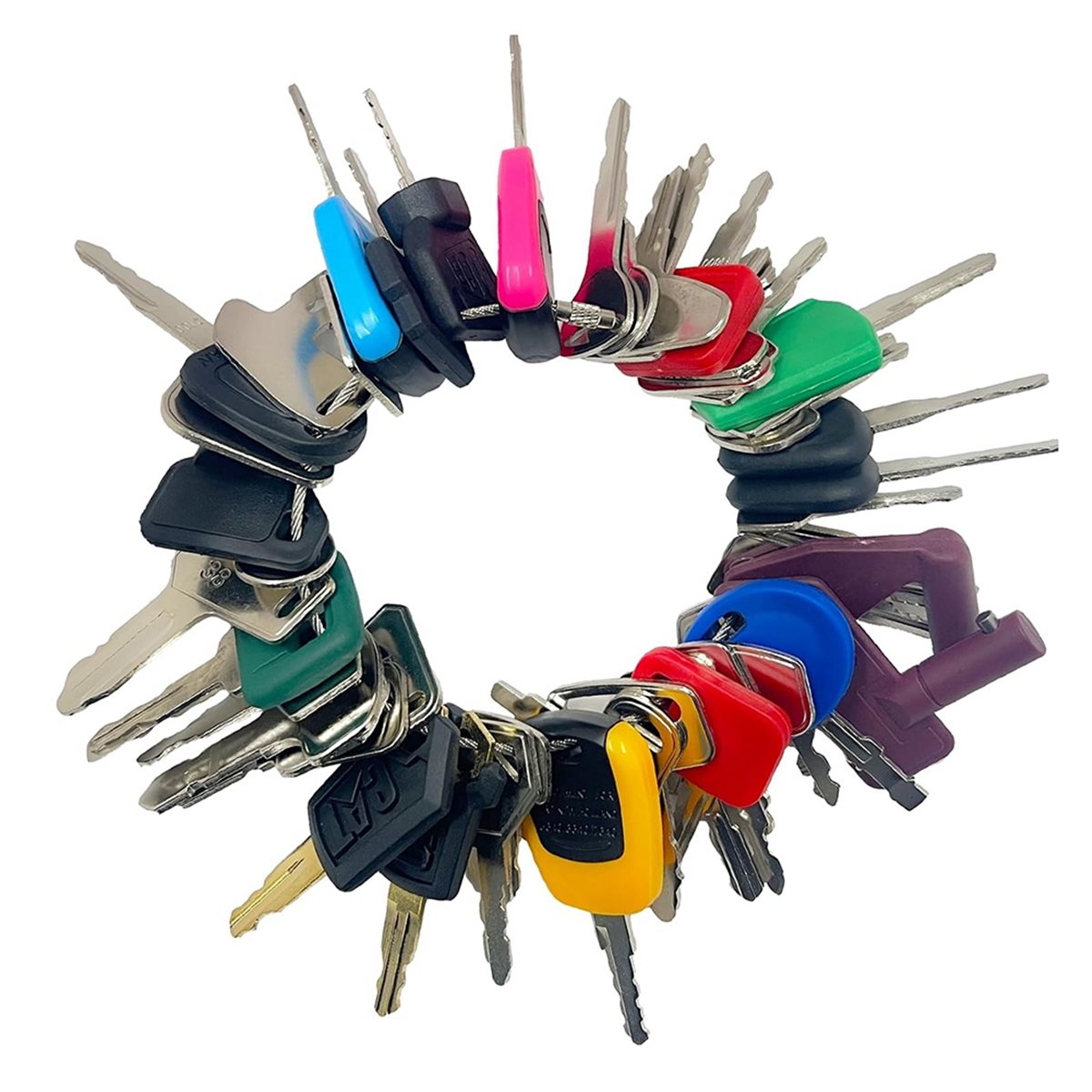 중장비 키 마스터 세트 50개, CAT Case용 건설 - Heavy Equipment Keys Master Set 리뷰 및 가격