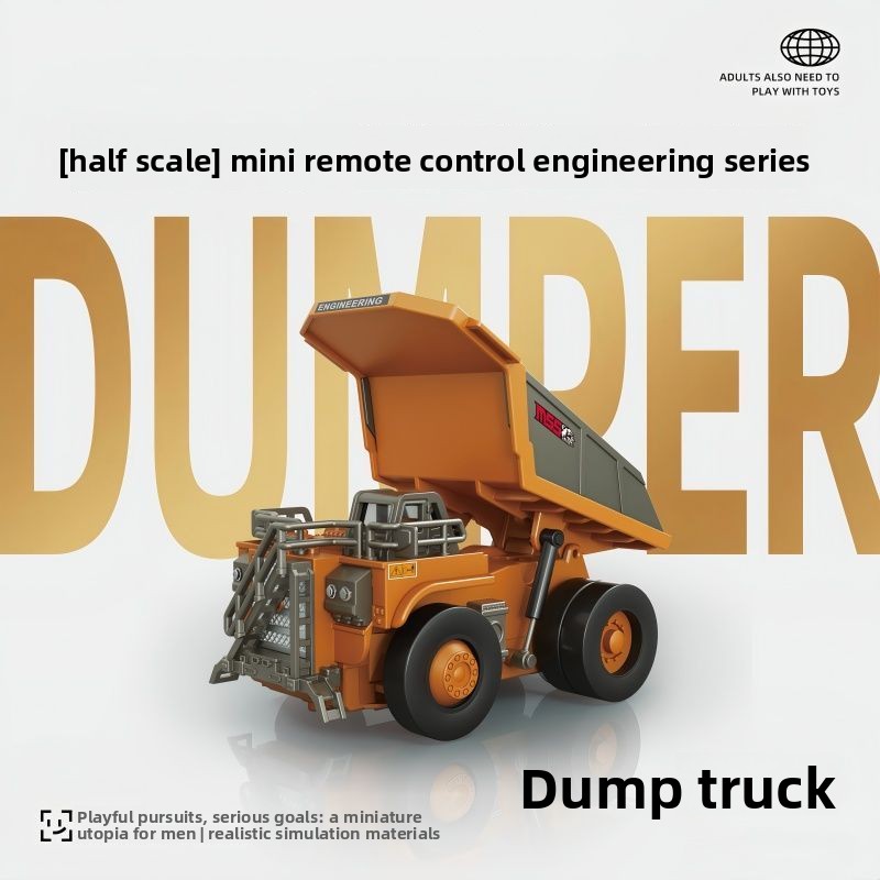 1:64 금속 RC 엔지니어링 자동차 세트, 광산 트럭 - Heavy Equipment Vehicles 리뷰 및 가격