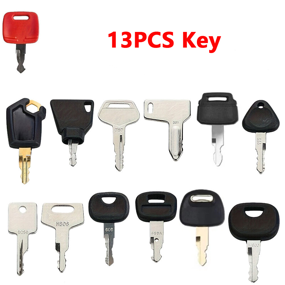 13개 건설기계 점화키 세트, 굴삭기 트랙터 로더 중장 - Heavy Equipment Keys Master Set 리뷰 및 가격