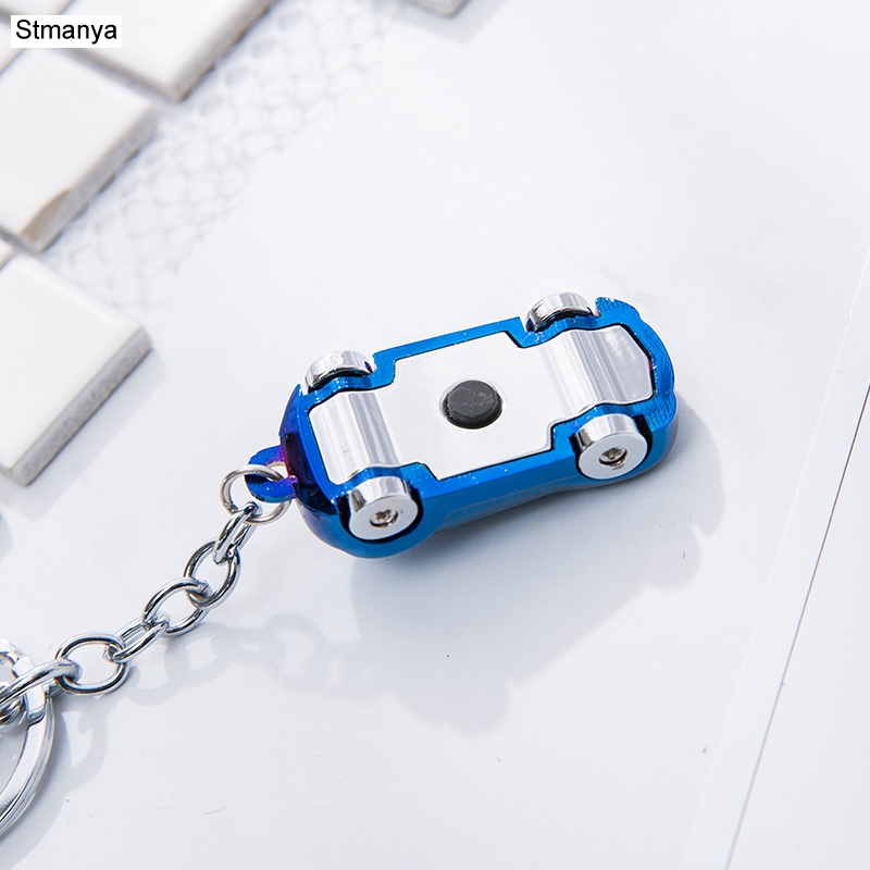 새로운 남자 금속 키 체인 여자 자동차 키 체인 LED - Heavy Equipment Keychain 리뷰 및 가격