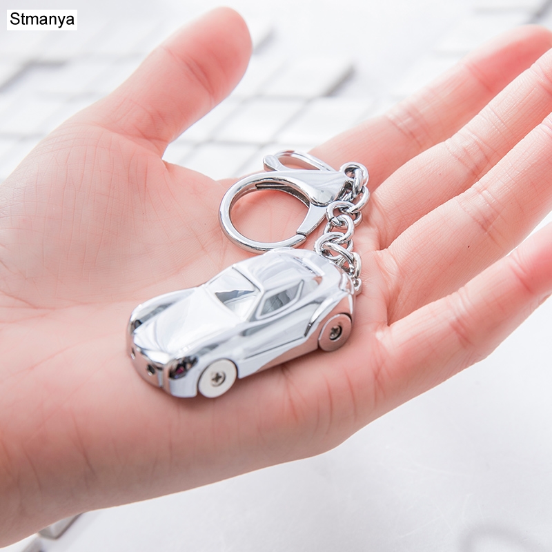 새로운 남자 금속 키 체인 여자 자동차 키 체인 LED - Heavy Equipment Keychain 리뷰 및 가격