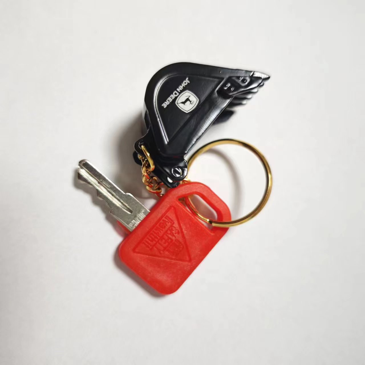 존 디어 굴삭기 중장비 키 체인 점화 키, 버킷 키 체 - Heavy Equipment Keychain 리뷰 및 가격