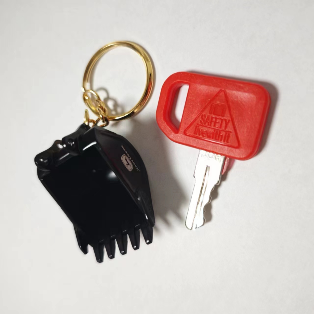 존 디어 굴삭기 중장비 키 체인 점화 키, 버킷 키 체 - Heavy Equipment Keychain 리뷰 및 가격