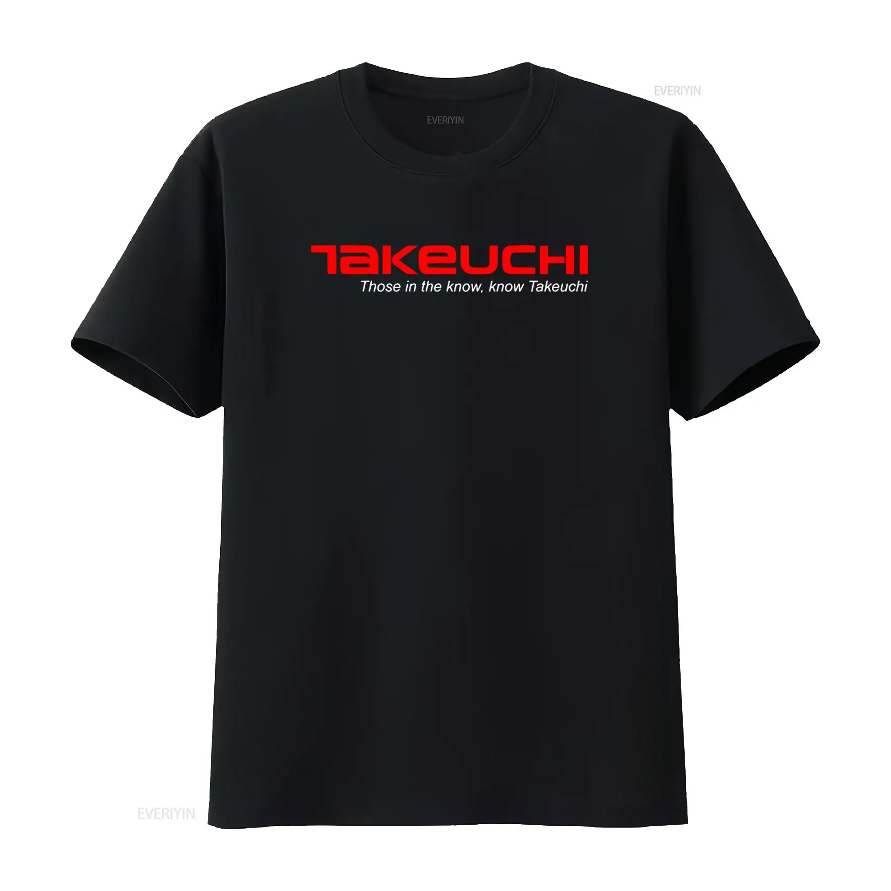 NWT Takeuchi 굴삭기 중장비 로고 티셔츠 그들 - Heavy Equipment Logo 리뷰 및 가격