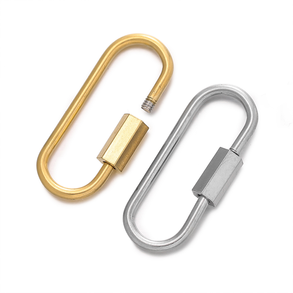 스테인레스 스틸 퀵 링크 링 헤비 듀티 카라비너 D-잠 - Heavy Equipment Keychain 리뷰 및 가격