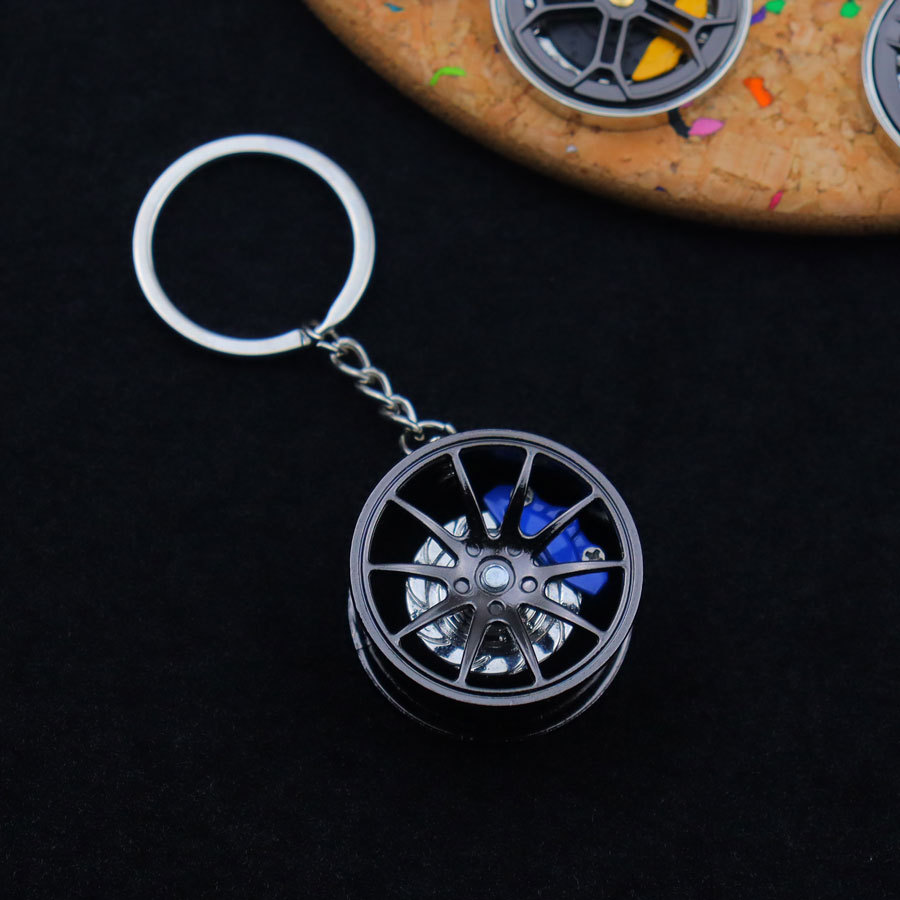패션 금속 휠 허브 키 체인 Fidget Spinner - Heavy Equipment Keychain 리뷰 및 가격