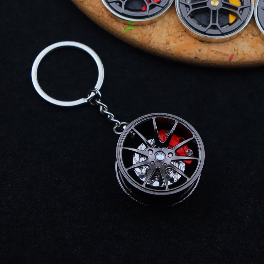 패션 금속 휠 허브 키 체인 Fidget Spinner - Heavy Equipment Keychain 리뷰 및 가격