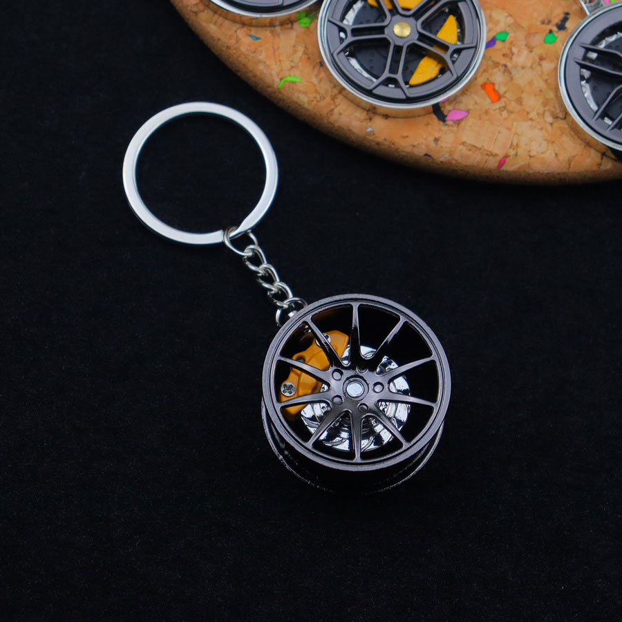 패션 금속 휠 허브 키 체인 Fidget Spinner - Heavy Equipment Keychain 리뷰 및 가격