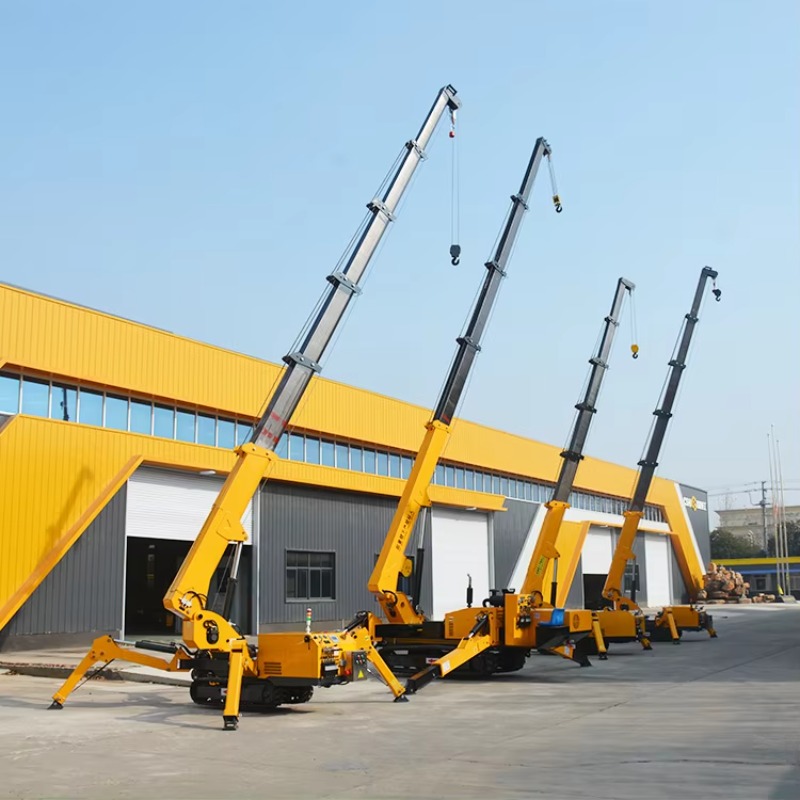 8T 유압식 스파이더 크레인 중장비 미니 크롤러 크레인 - Heavy Equipment Handling 리뷰 및 가격